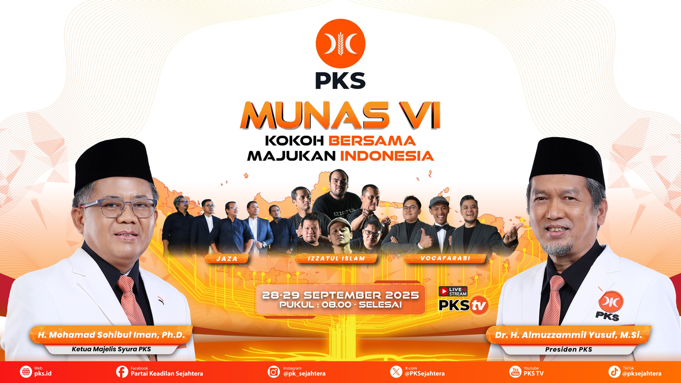 PKS Gelar Munas VI di Jakarta, Usung Tema Kokoh Bersama Majukan Indonesia